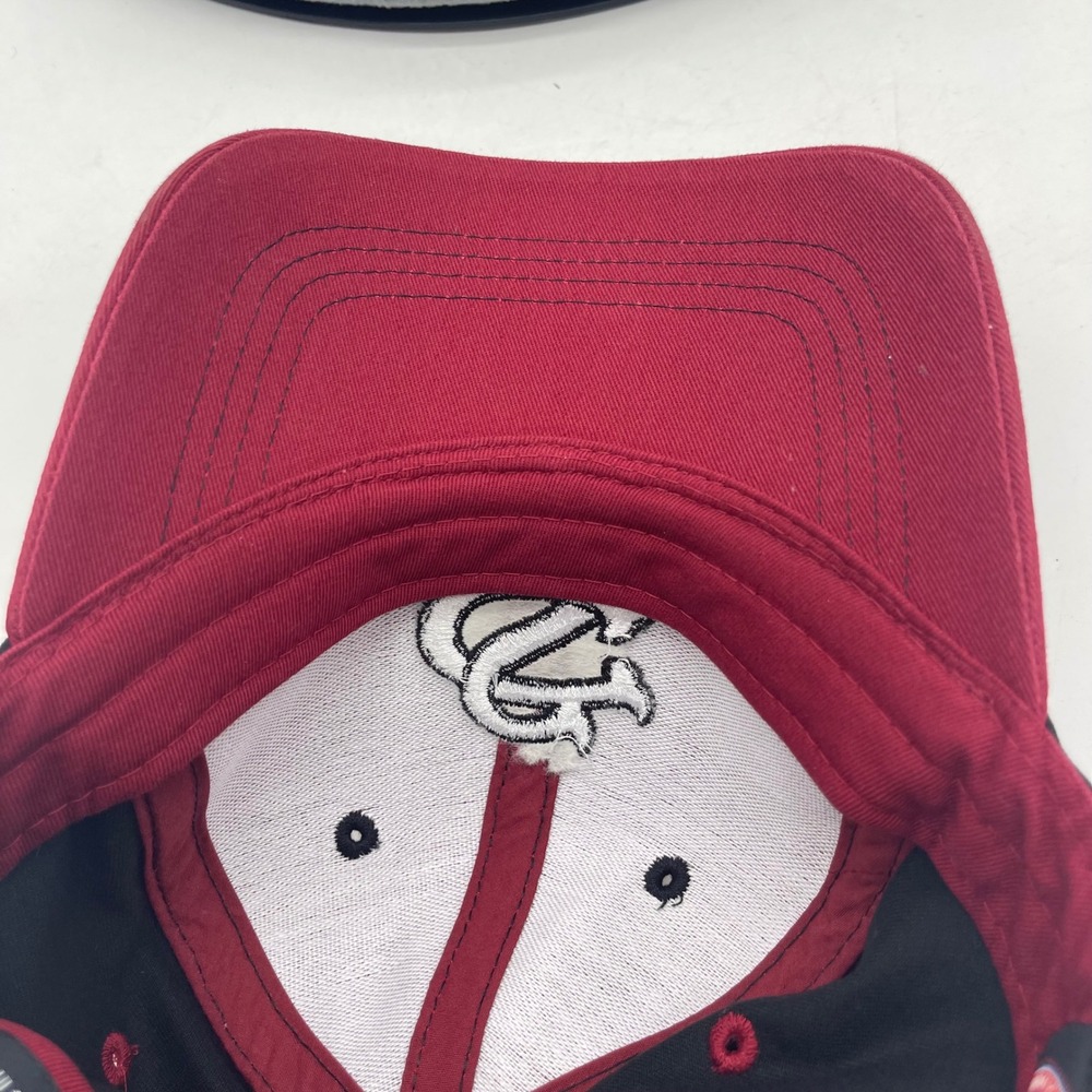 Starter South Carolina Gamecocks Adult OSFM Garnet Black Hat USC Baseball Cap - Picture 9 of 9